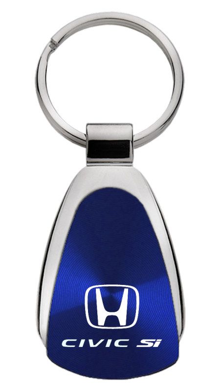 Civic SI Teardrop Key Fob - Blue