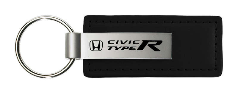 Civic Type R Leather Key Fob - Black