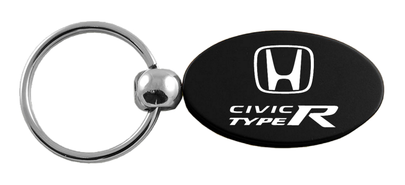 Civic Type R Oval Key Fob - Black
