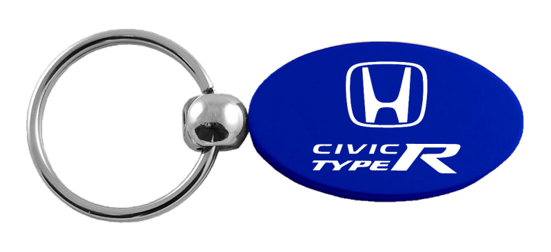 Civic Type R Oval Key Fob - Blue