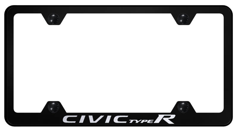 Civic Type R Steel Wide Body Frame - Laser Etched Black