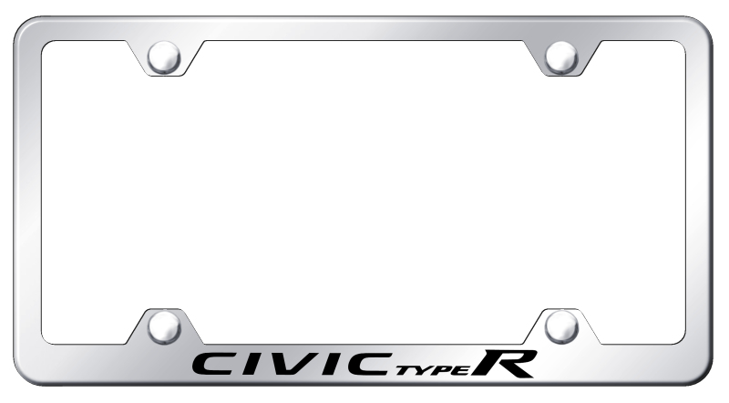 Civic Type R Steel Wide Body Frame - Laser Etched Mirrored