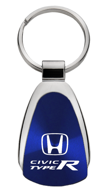 Civic Type R Teardrop Key Fob - Blue