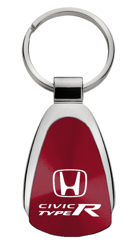 Civic Type R Teardrop Key Fob - Burgundy