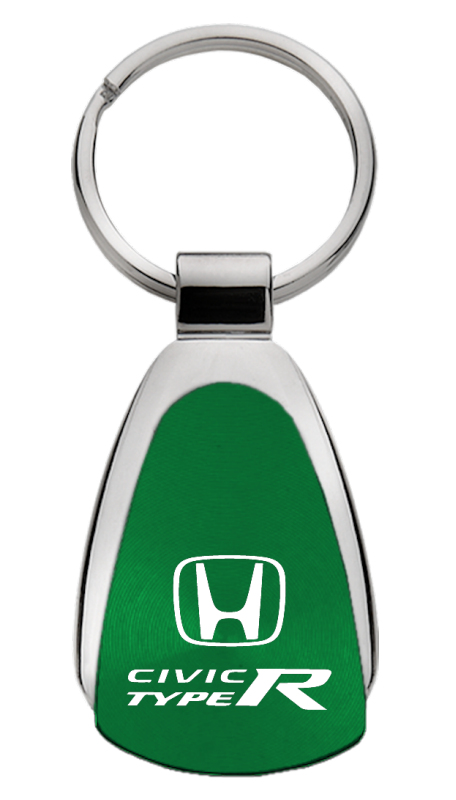 Civic Type R Teardrop Key Fob - Green