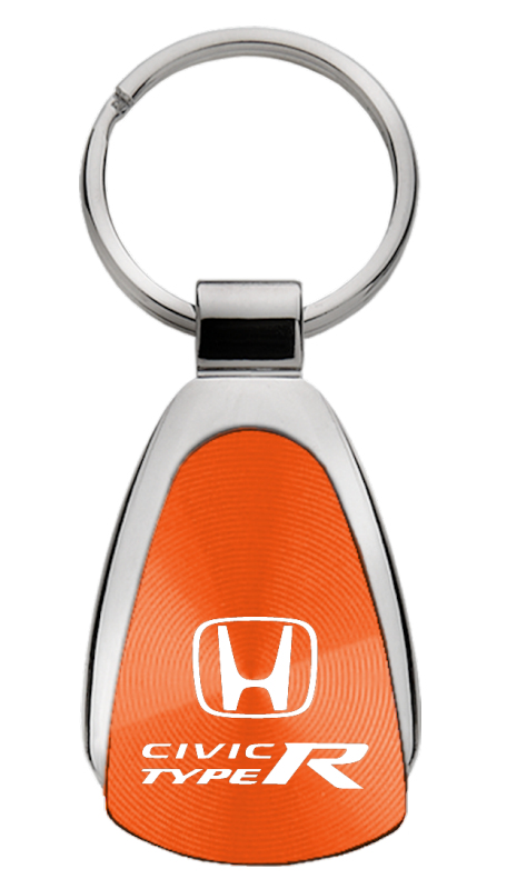 Civic Type R Teardrop Key Fob - Orange