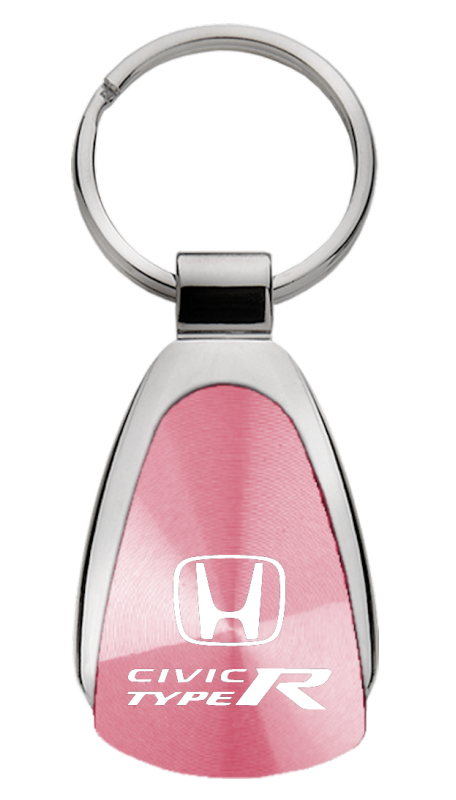 Civic Type R Teardrop Key Fob - Pink