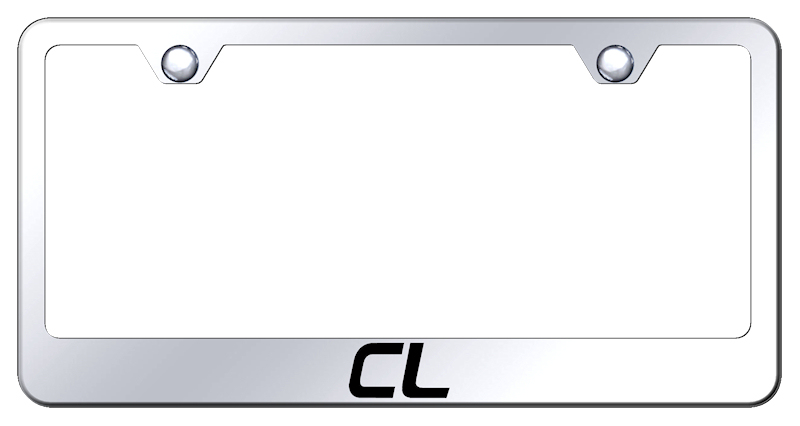 CL Stainless Steel Frame - Laser Etched Mirrored
