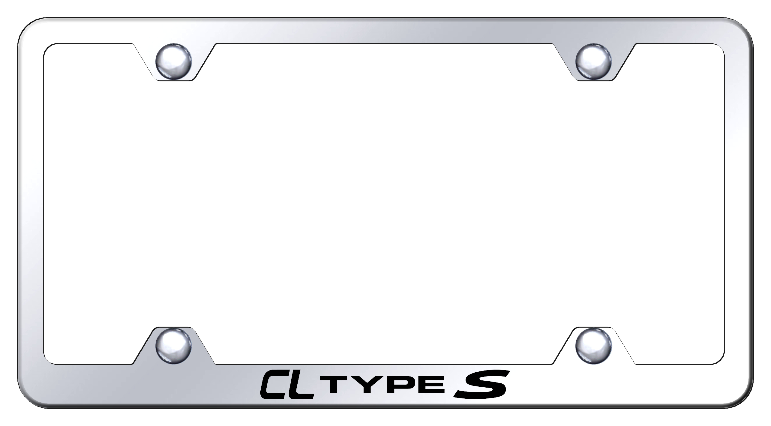 CL Type S Steel Wide Body Frame - Laser Etched Mirrored