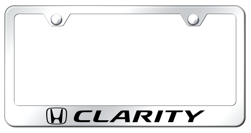 Clarity Stainless Steel Frame - Laser Etched Mirrored