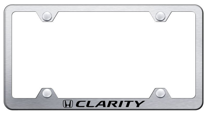 Clarity Steel Wide Body Frame - Laser Etched Brushed