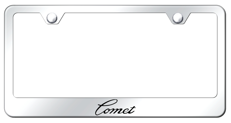 Comet Stainless Steel Frame - Laser Etched Mirrored