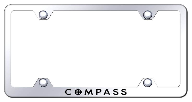Compass Steel Wide Body Frame - Laser Etched Mirrored