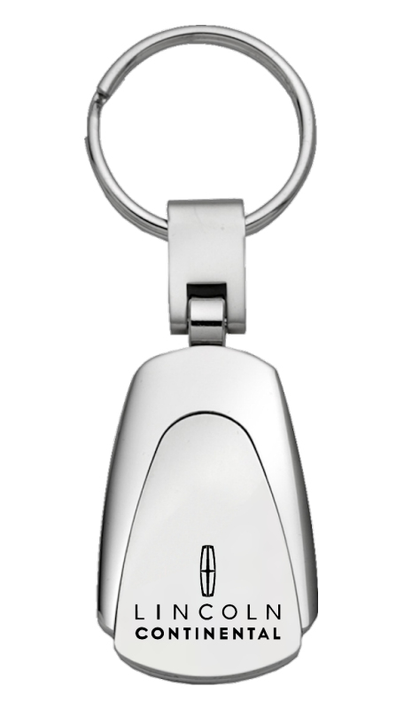 Continental Teardrop Key Fob - Silver