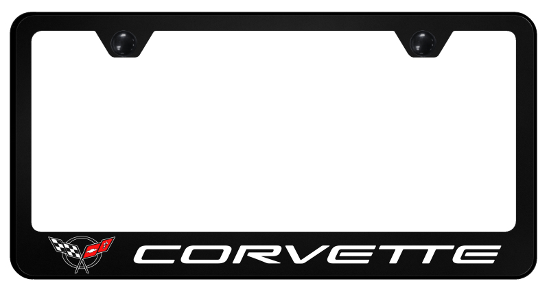 Corvette C5 PC Frame - UV Print on Black
