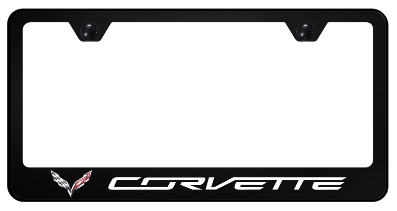 Corvette C7 PC Frame - UV Print on Black