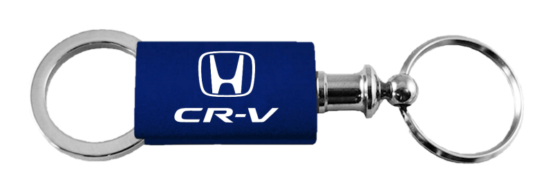 CR-V Anodized Aluminum Valet Key Fob - Navy