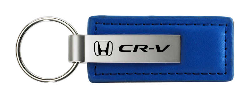CR-V Leather Key Fob - Blue