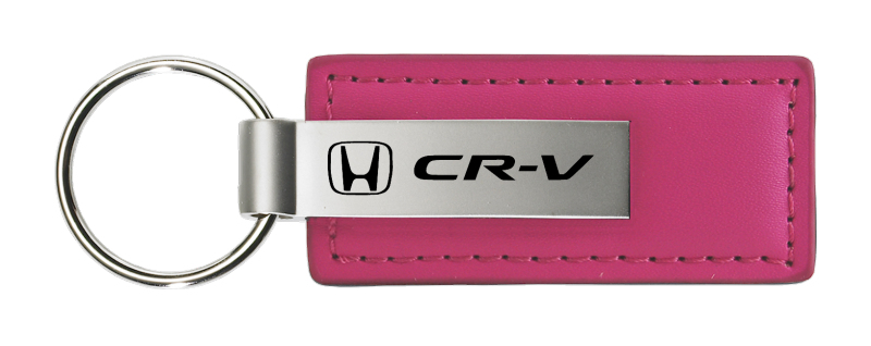 CR-V Leather Key Fob - Pink