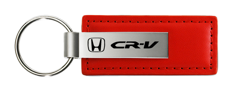CR-V Leather Key Fob - Red