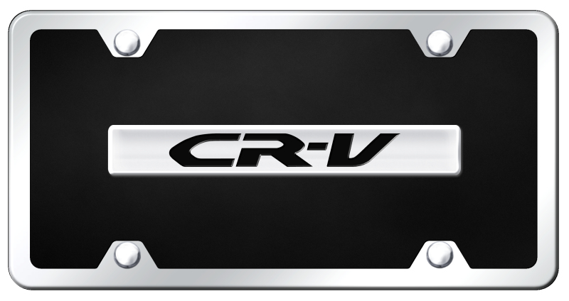 CR-V Name Acrylic Kit - Chrome on Black