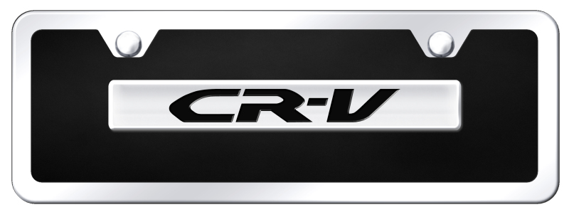 CR-V Name Acrylic Mini Kit - Chrome on Black