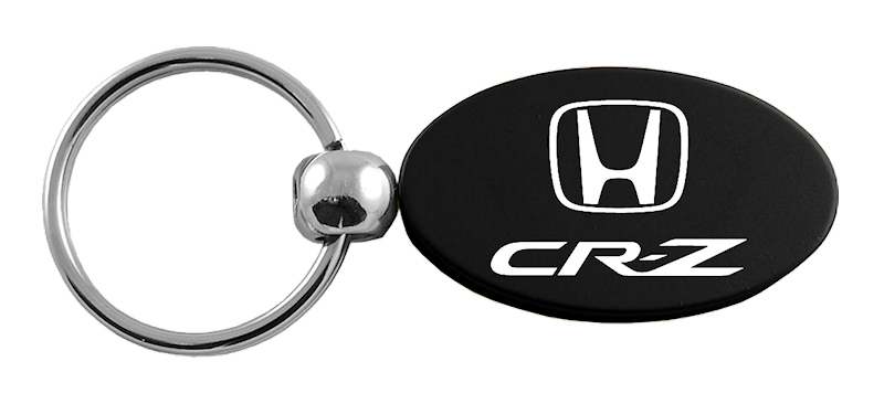 CR-Z Oval Key Fob - Black