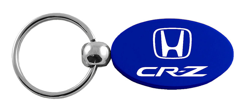 CR-Z Oval Key Fob - Blue