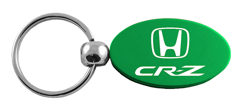 CR-Z Oval Key Fob - Green