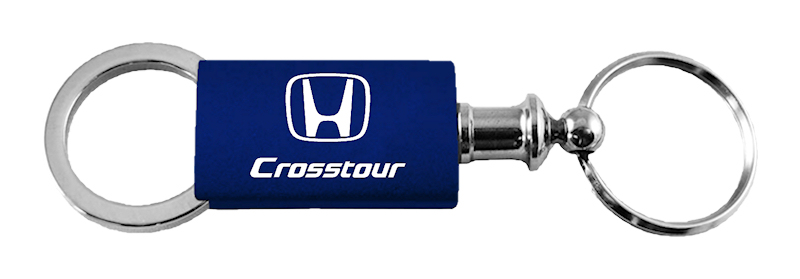 Crosstour Anodized Aluminum Valet Key Fob - Navy