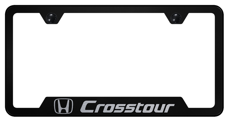 Crosstour Cut-Out Frame - Laser Etched Black