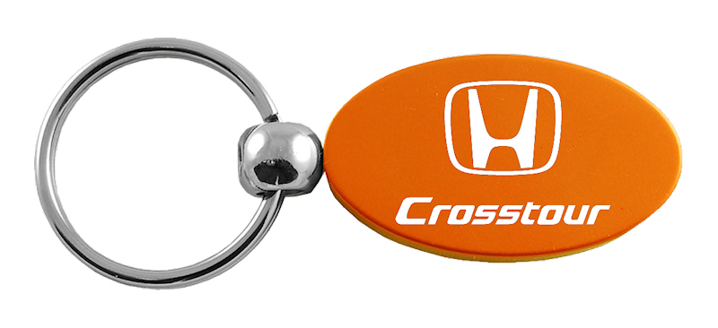 Crosstour Oval Key Fob - Orange