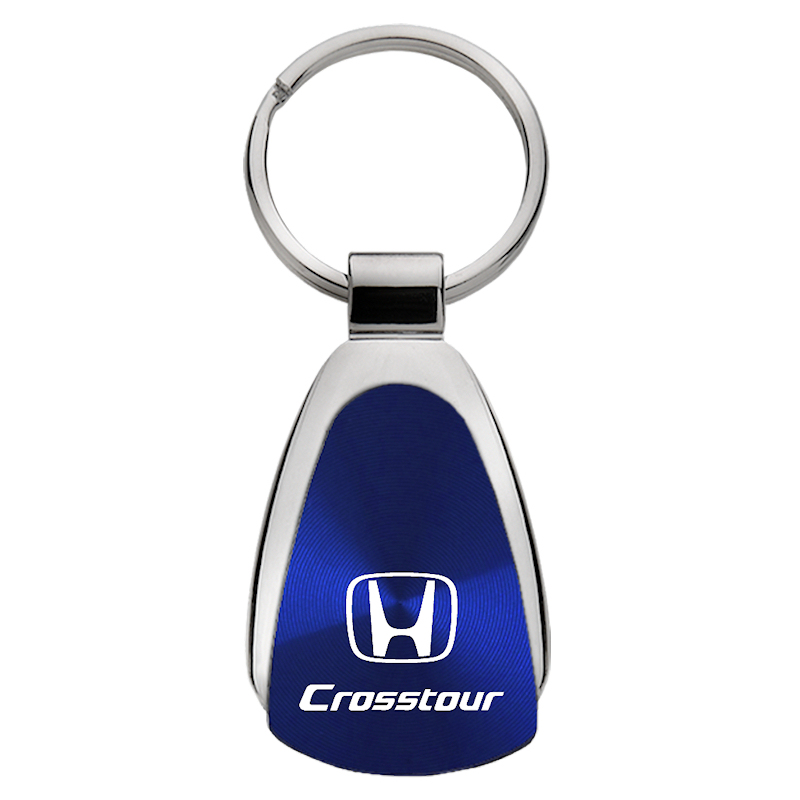 Crosstour Teardrop Key Fob - Blue
