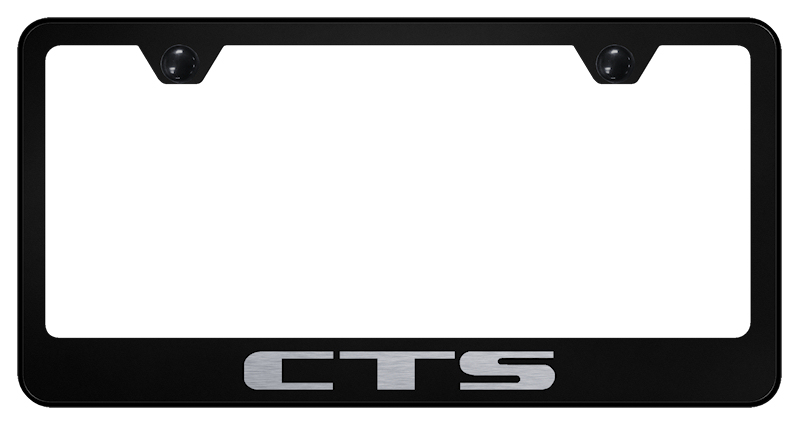 CTS Stainless Steel Frame - Laser Etched Black