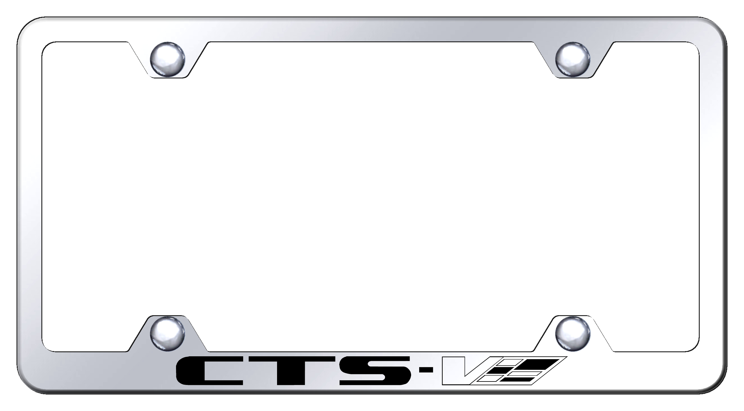 CTS-V Steel Wide Body Frame - Laser Etched Mirrored