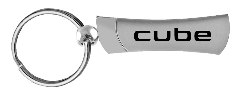 Cube Blade Key Fob - Silver