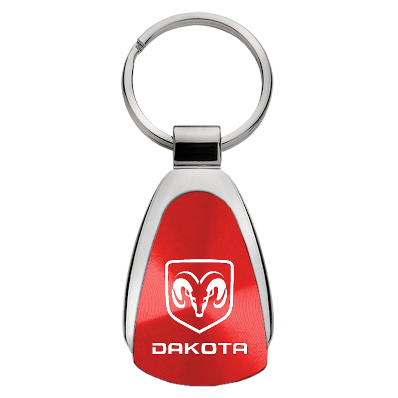 Dakota Teardrop Key Fob - Red