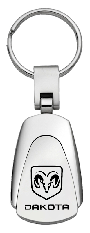 Dakota Teardrop Key Fob - Silver