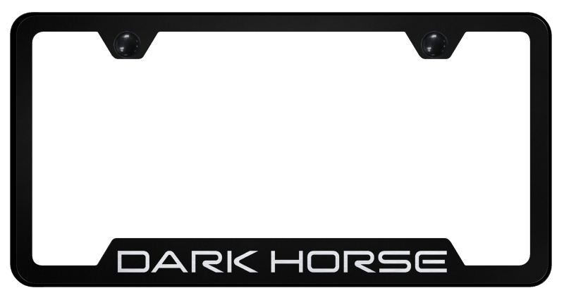 Dark Horse Cut-Out Frame - Laser Etched Black