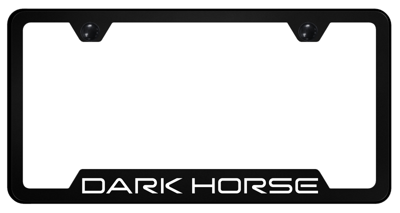 Dark Horse Cut-Out Frame - UV Print on Black