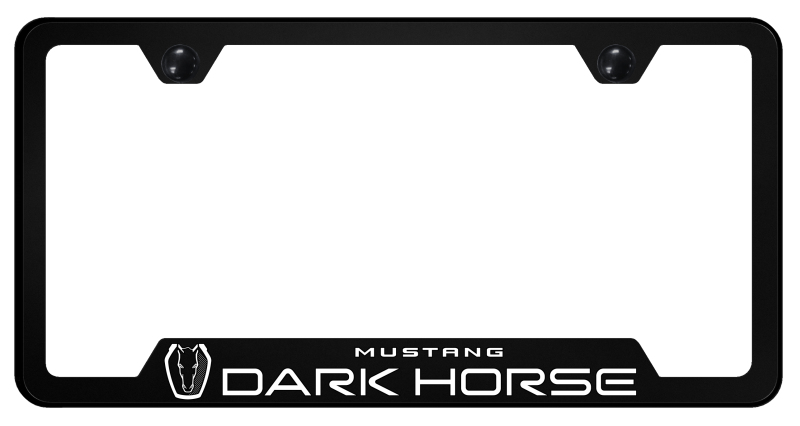 Dark Horse PC Notched Frame - UV Print on Black
