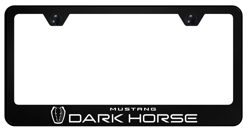 Dark Horse Stainless Steel Frame - UV Print on Black