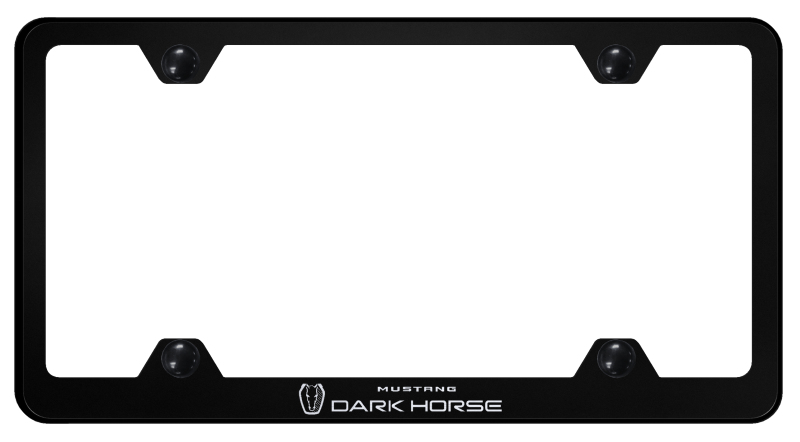 Dark Horse Steel Wide Body Frame - Laser Etched Black