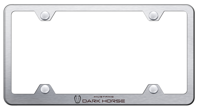 Dark Horse Steel Wide Body Frame - Laser Etched Brushed