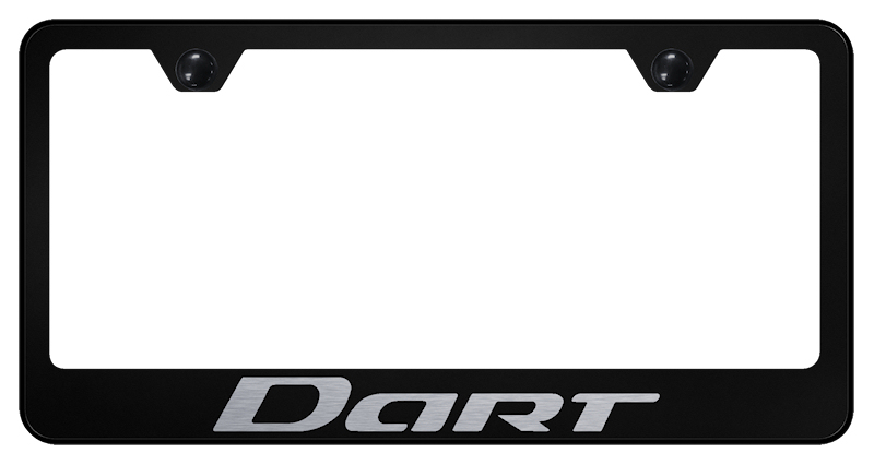 Dart Stainless Steel Frame - Laser Etched Black