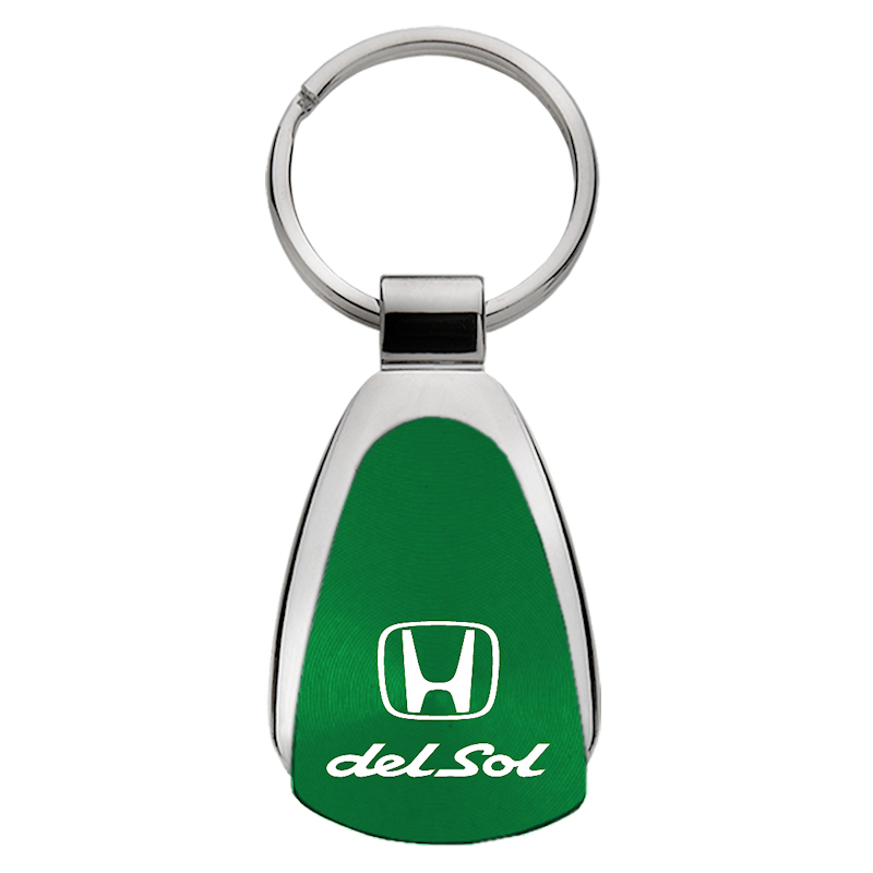 Del Sol Teardrop Key Fob - Green