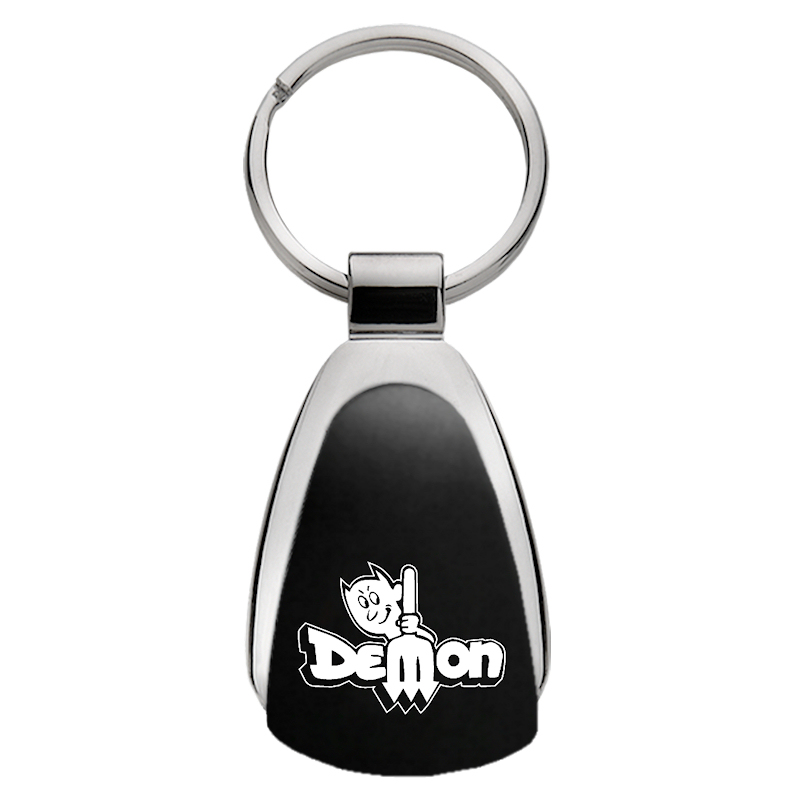 Demon Teardrop Key Fob - Black