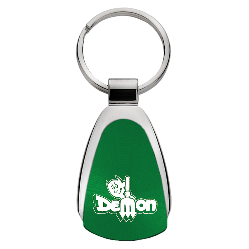 Demon Teardrop Key Fob - Green