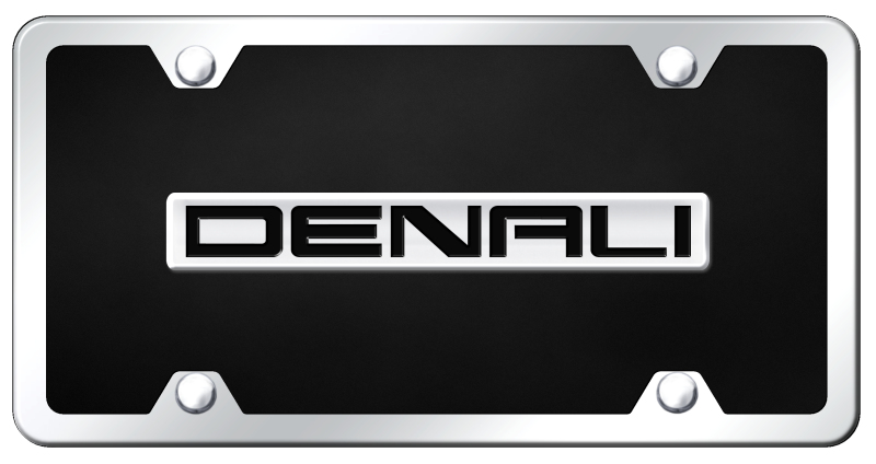 Denali Name Acrylic Kit - Chrome on Black