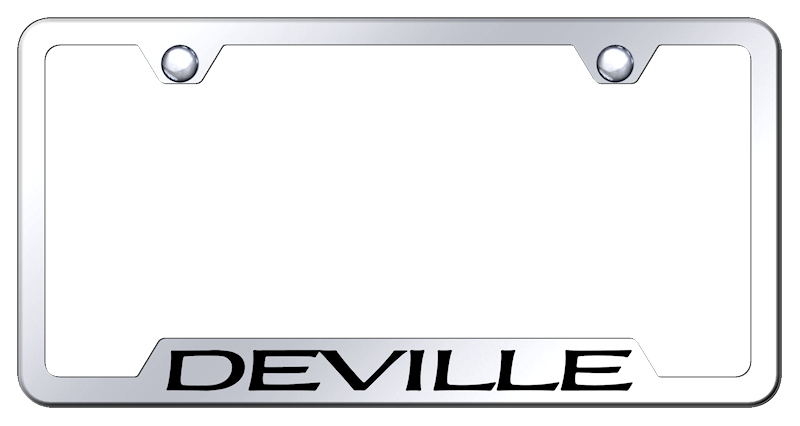 Deville Cut-Out Frame - Laser Etched Mirrored